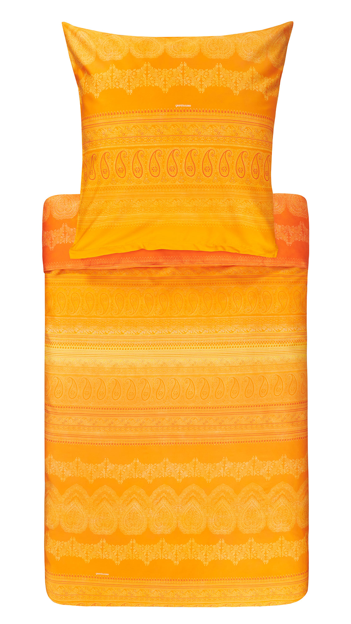 Bassetti Satin Bettwäsche BRUNELLESCHI | O2 Mandarine