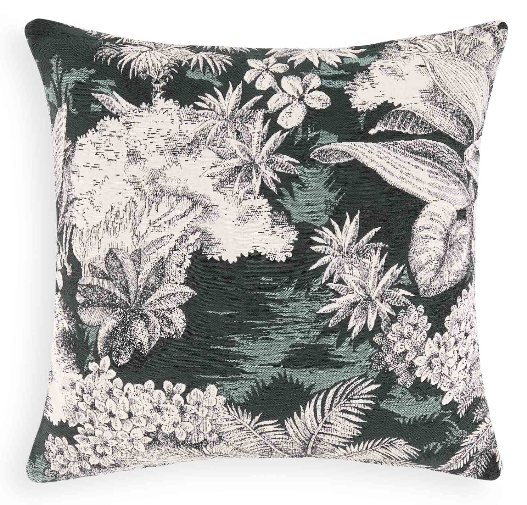 Bassetti Kissenhülle Jacquard BOBOLI | V1 Verde 45 x 45